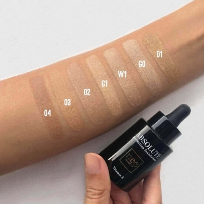 Nee Absolute Perfection Foundation N02 Sand 30 m ني فاونديشن لون ساند 30 مل